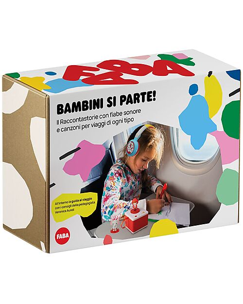 Faba Kit Bambini Si Parte Starter Set Cuffie Dudun Cappuccetto Rosso Include Guida Lettori Audio 556266