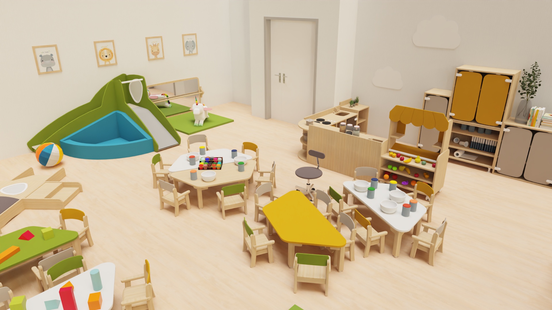 Progettazione aree gioco asili nido